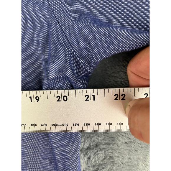 Tommy Bahama Men's Polo Shirt Blue Textured Sample Size Large RARE - Picture 7 of 9